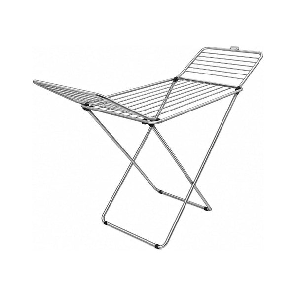 Steel Folding Clothes Drying Stand | Multi-Rail Laundry Airer — approved source-faithful white studio image, 2000 pixels