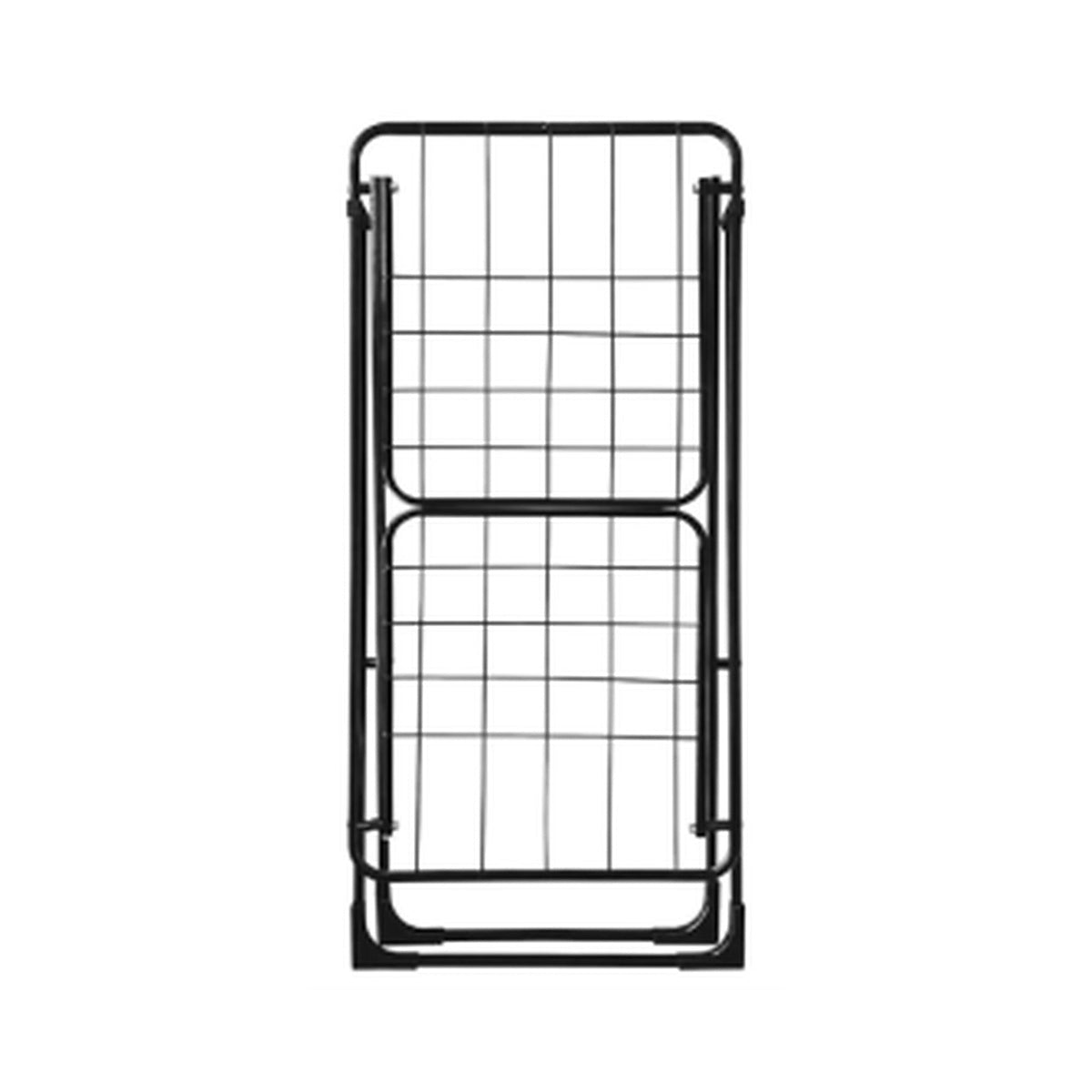 Black Folding Clothes Drying Rack | Laundry Stand — exact source-product reference, centered on plain white background (2000 px)