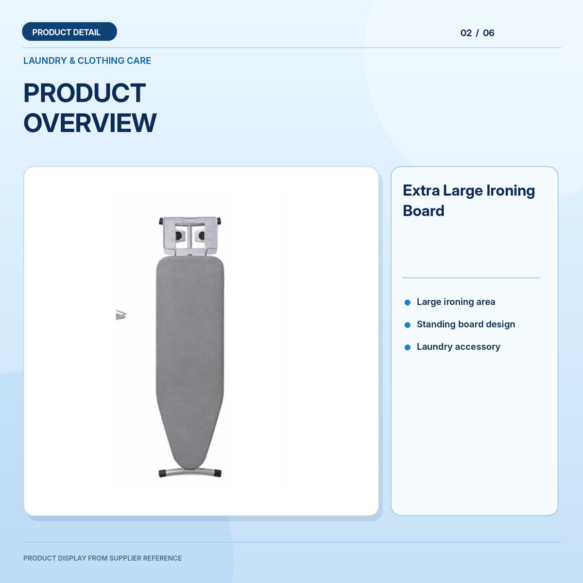 Extra Large Ironing Board feature image 2 based on source photograph