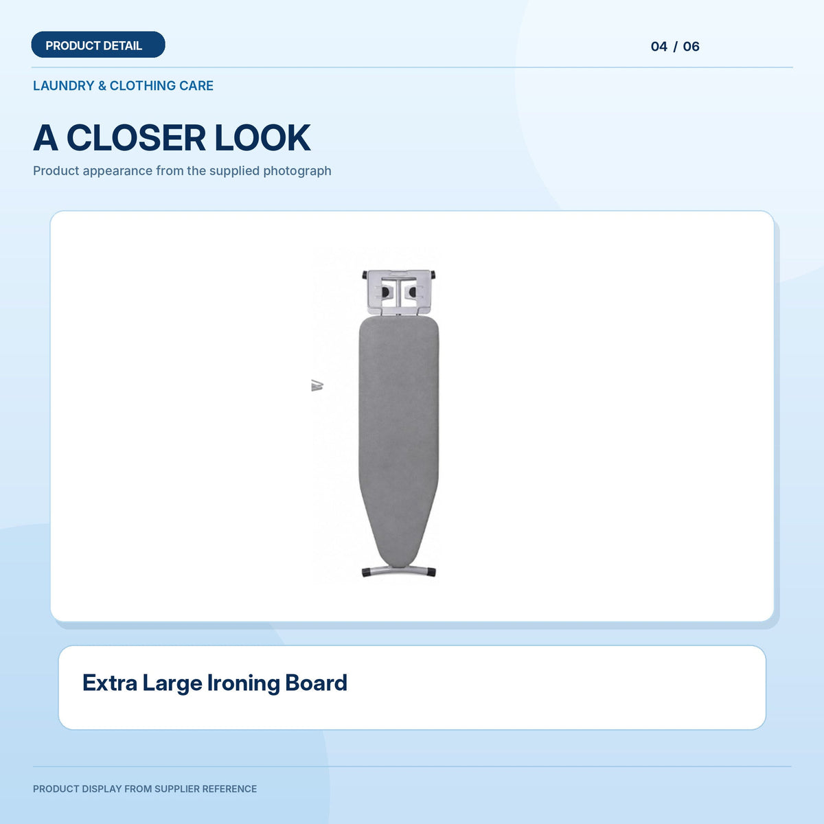 Extra Large Ironing Board feature image 4 based on source photograph