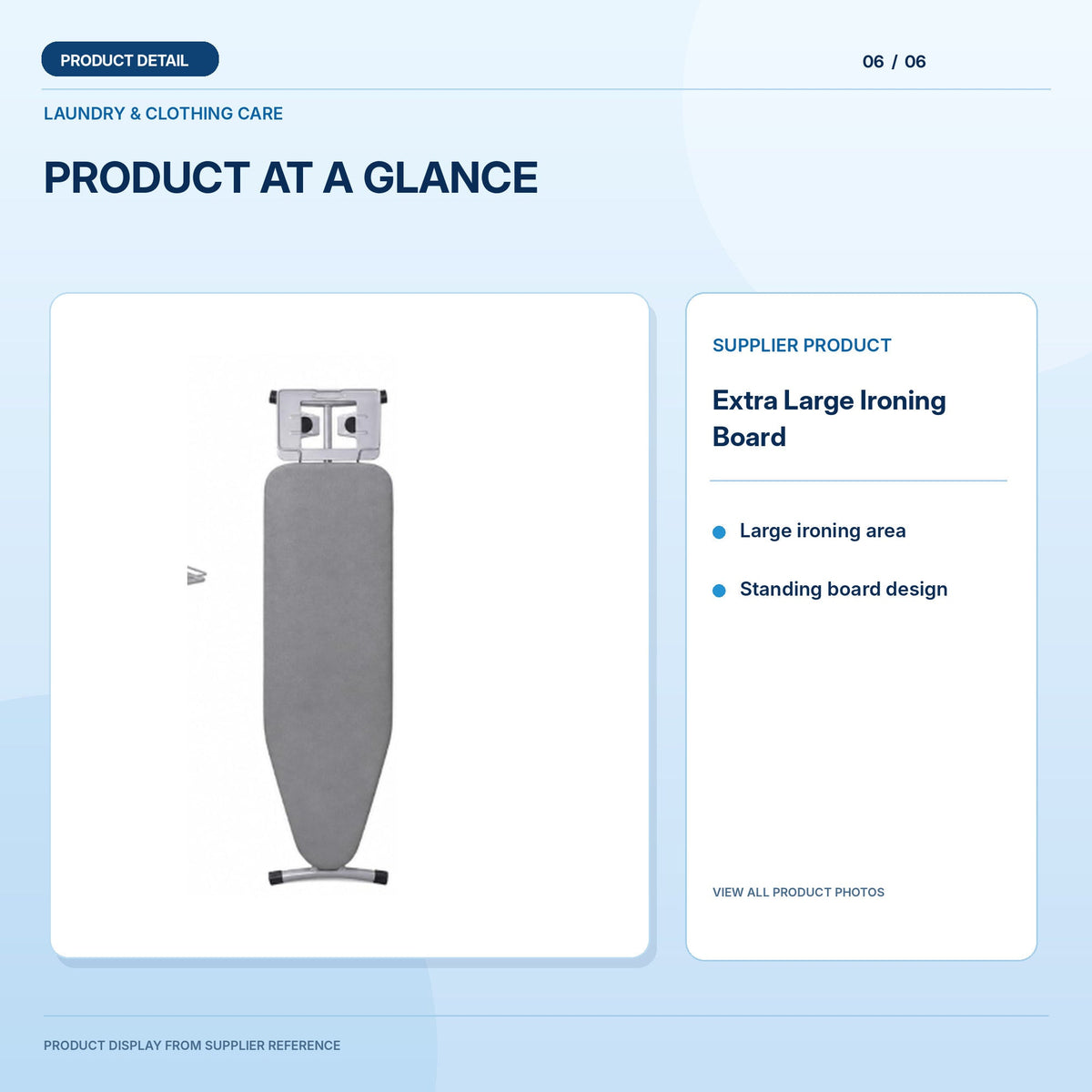 Extra Large Ironing Board feature image 6 based on source photograph