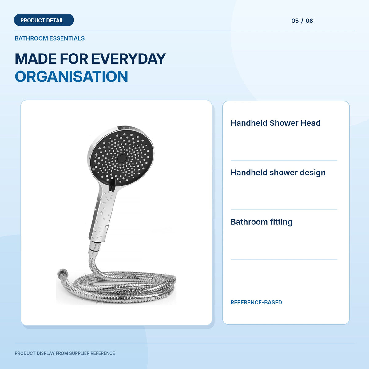 Handheld Shower Head source-faithful product detail panel 5