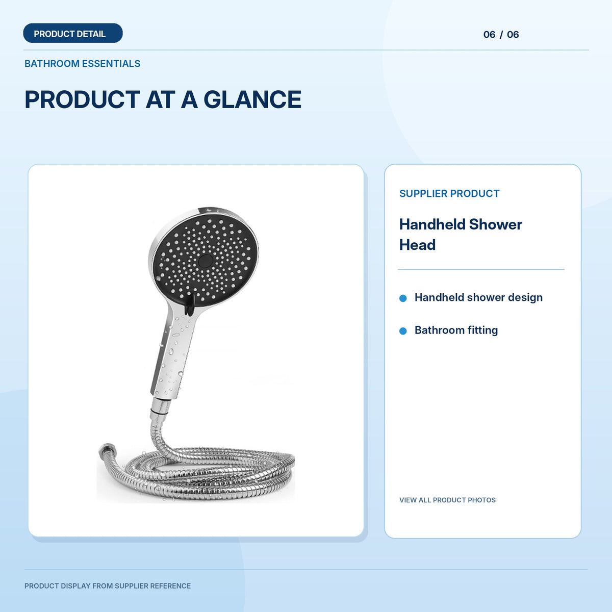 Handheld Shower Head source-faithful product detail panel 6