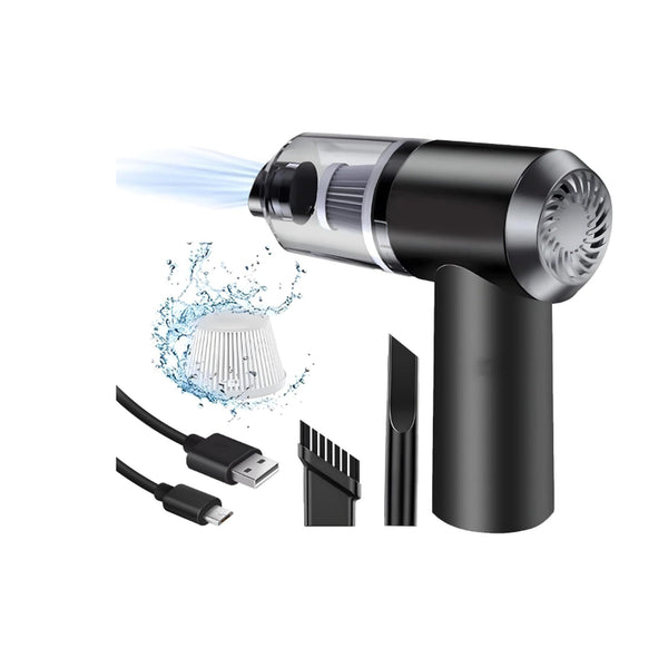 Mini Electric Car Vacuum actual supplier photo on white