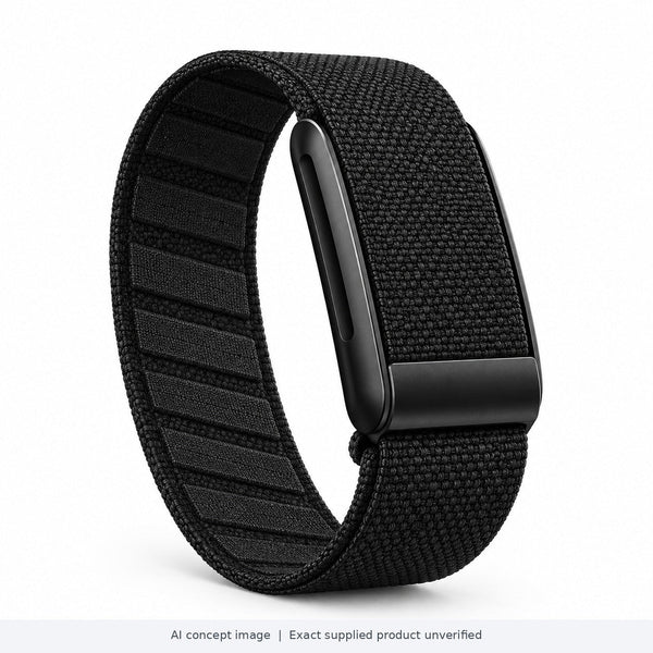 AI illustrative concept of WHOOP Band, authenticity unconfirmed, image 1; exact item not verified. Not a supplier photograph.